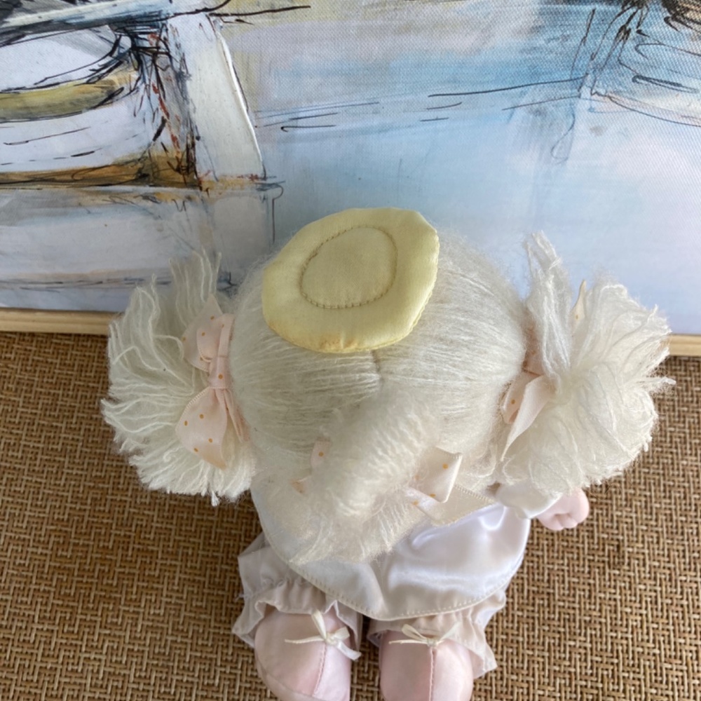 Vintage Applause Precious Moments "Angie" Plush Doll Item # 4510 - Picture 6 of 11